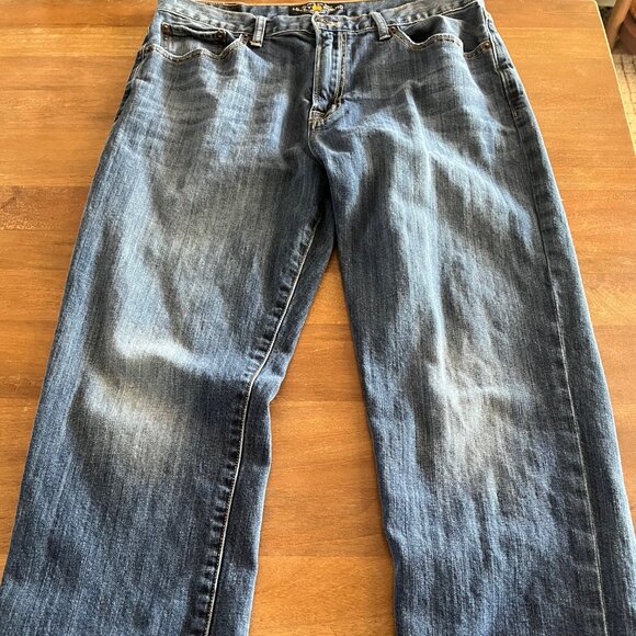 Lucky 429 Jeans Adult Mens 34x30 Classic Straight Leg Blue Denim 28" inseam - Picture 2 of 10
